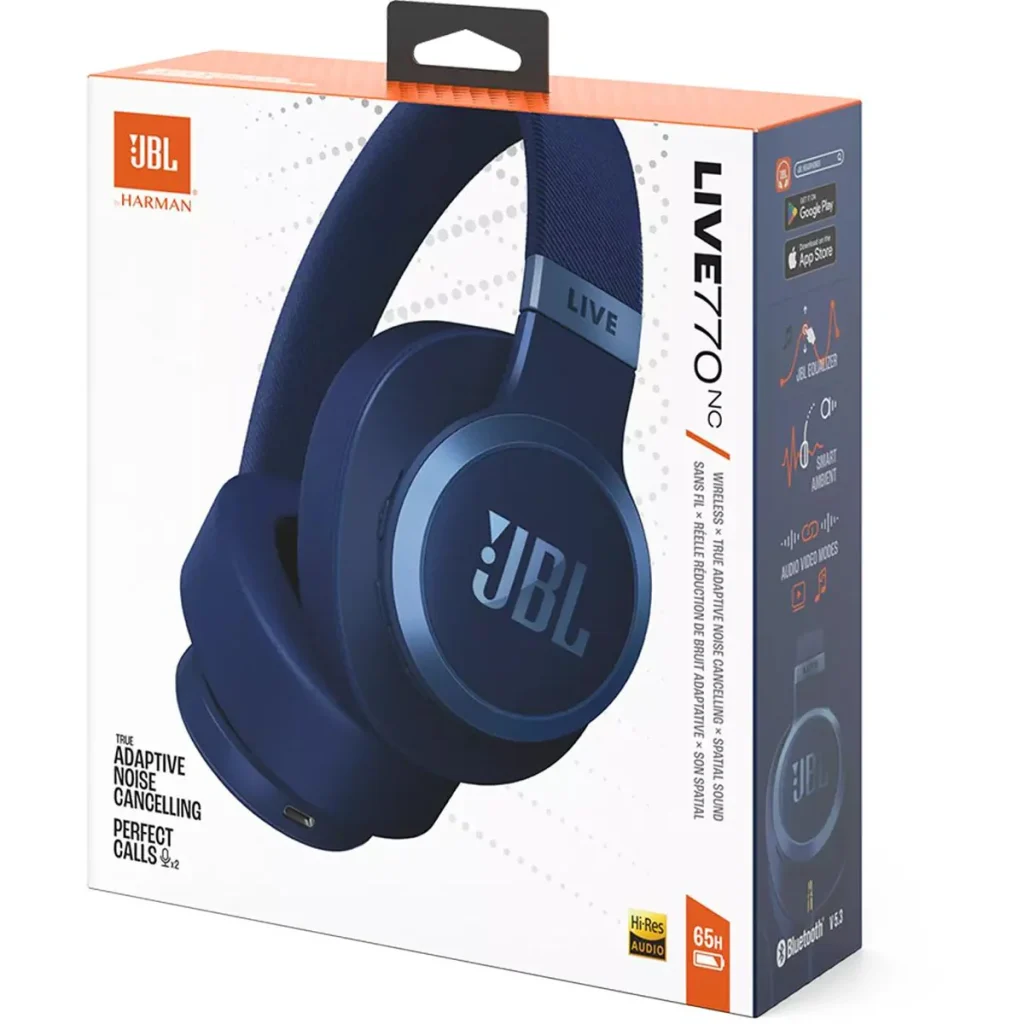 Jbl Live 770 Bt Headphone - Blue