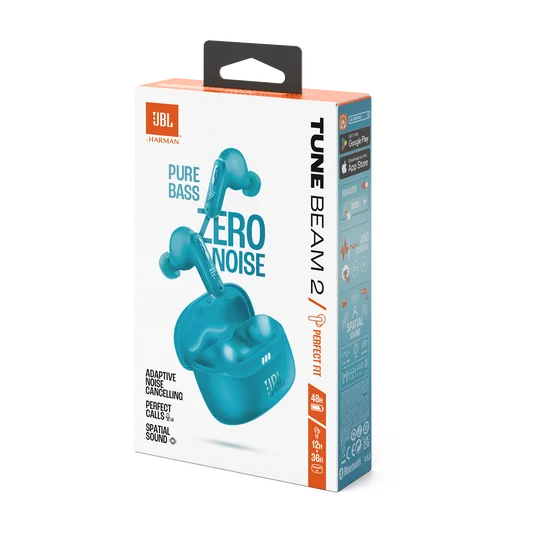 Jbl Tune Beam 2 Earbuds - Blue