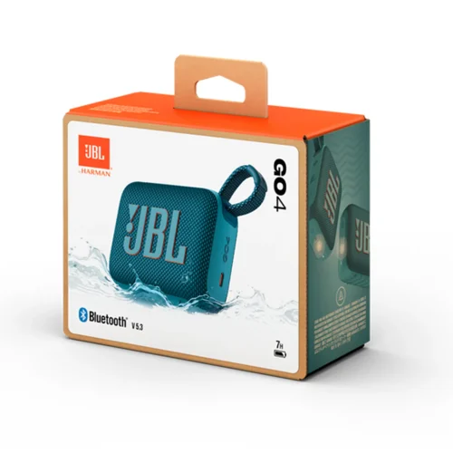 Jbl Go 4 Portable Bluetooth Speaker Blue