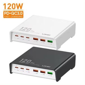 Ldnio Q605 120W GaN Fast Desktop Charger Ldnio Q605 120W GaN Fast Desktop Charger