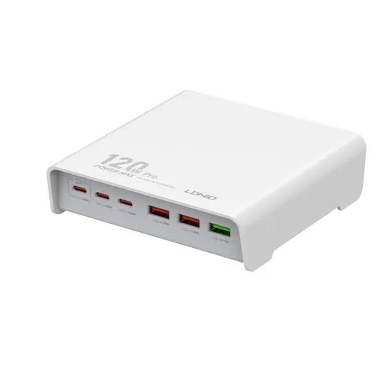 Ldnio Q605 120W GaN Fast Desktop Charger Ldnio Q605 120W GaN Fast Desktop Charger