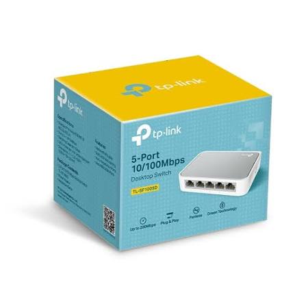 TP-Link TL-SF1005D 5 Ports Desktop Switch